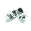 Baskets grises pour Minouche 34 cm