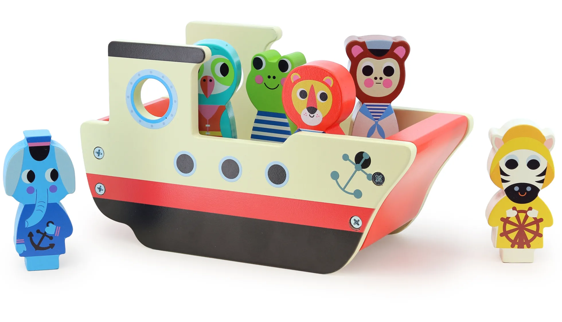 Bateau sonore en bois Ingela P. Arrhenius