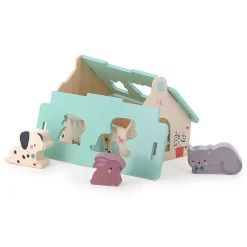 Boîte à formes, Maison des animaux - Sarah Betz