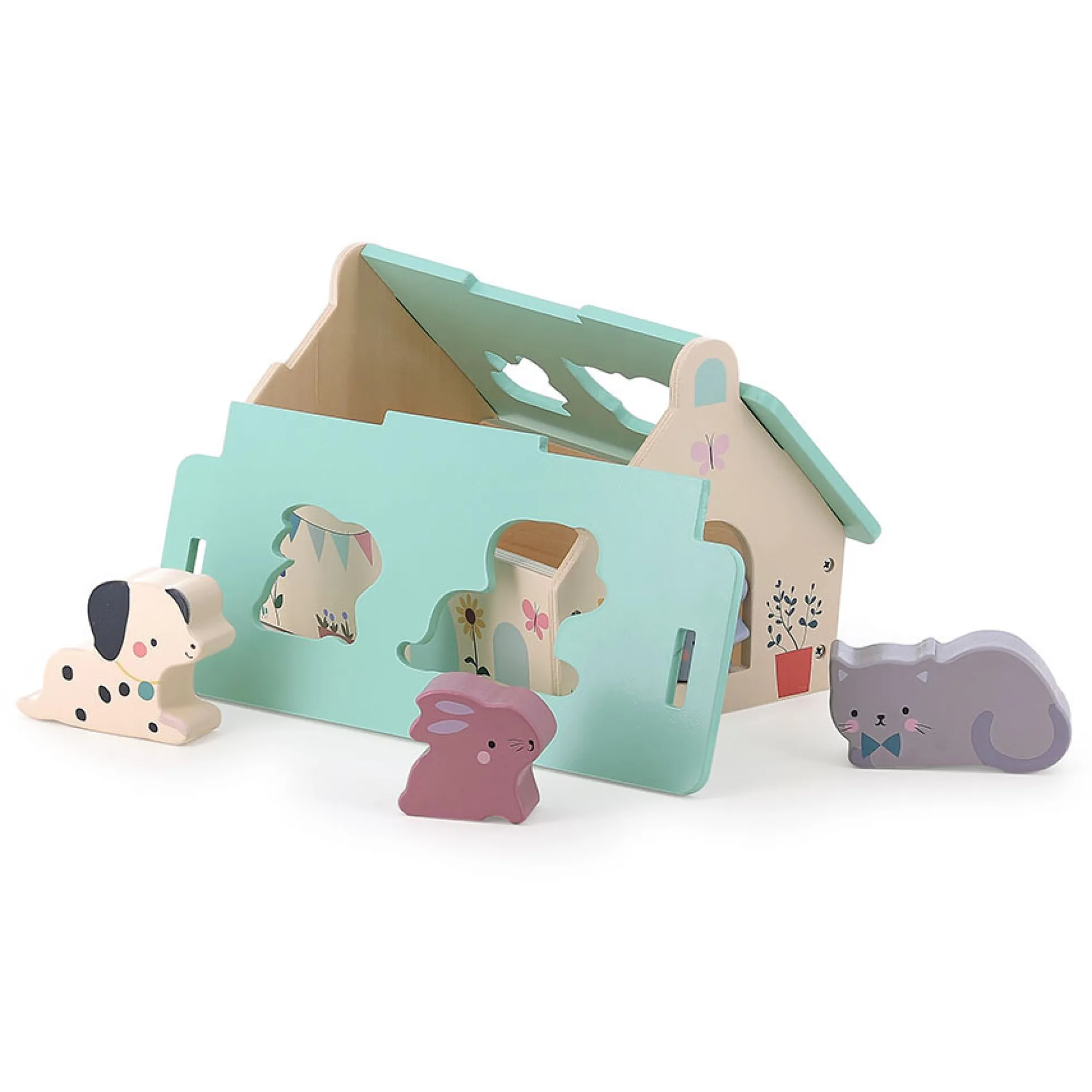 Boîte à formes, Maison des animaux - Sarah Betz