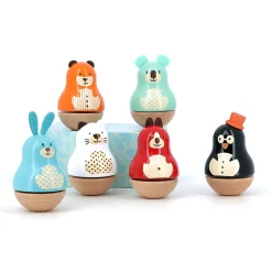 Boîte à musique en bois Boizoos, Raoul le lapin
