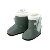 Bottes grises pour Minouche 34 cm