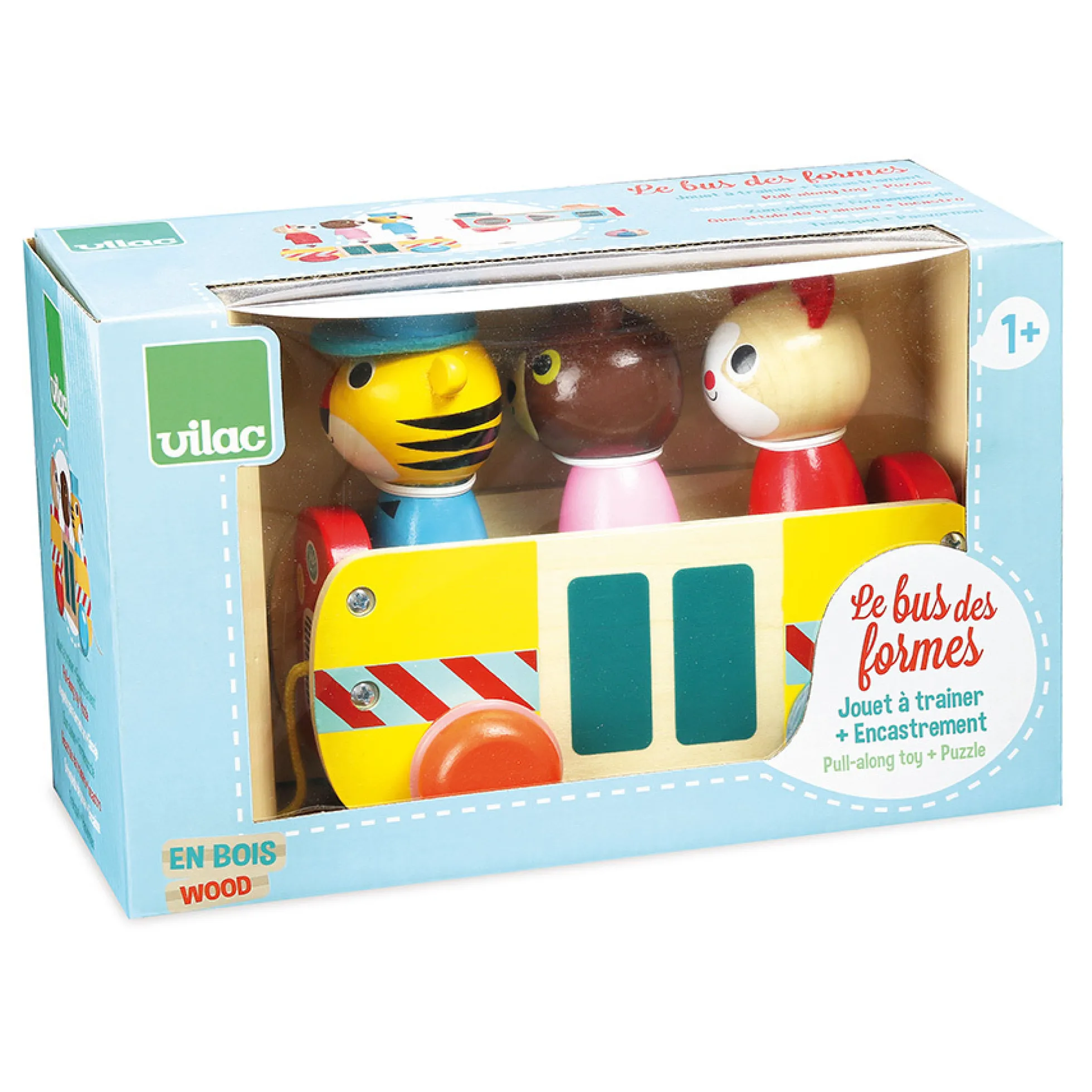 Bus des formes en bois - Ingela P.Arrhenius