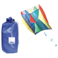 Cerf-volant de poche, Bleu