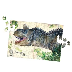 Coffret de 3 puzzles dinosaures avec posters
