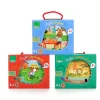 Coffret de 4 puzzles en bois, La maison - Mélusine Allirol