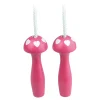 Corde à sauter coeur fuchsia