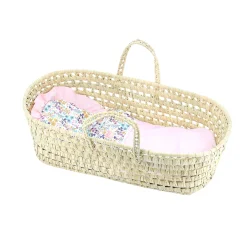 Couffin avec garnissage "Liberty Rose" 50 cm