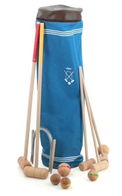 Croquet famille 2 adultes + 3 enfants