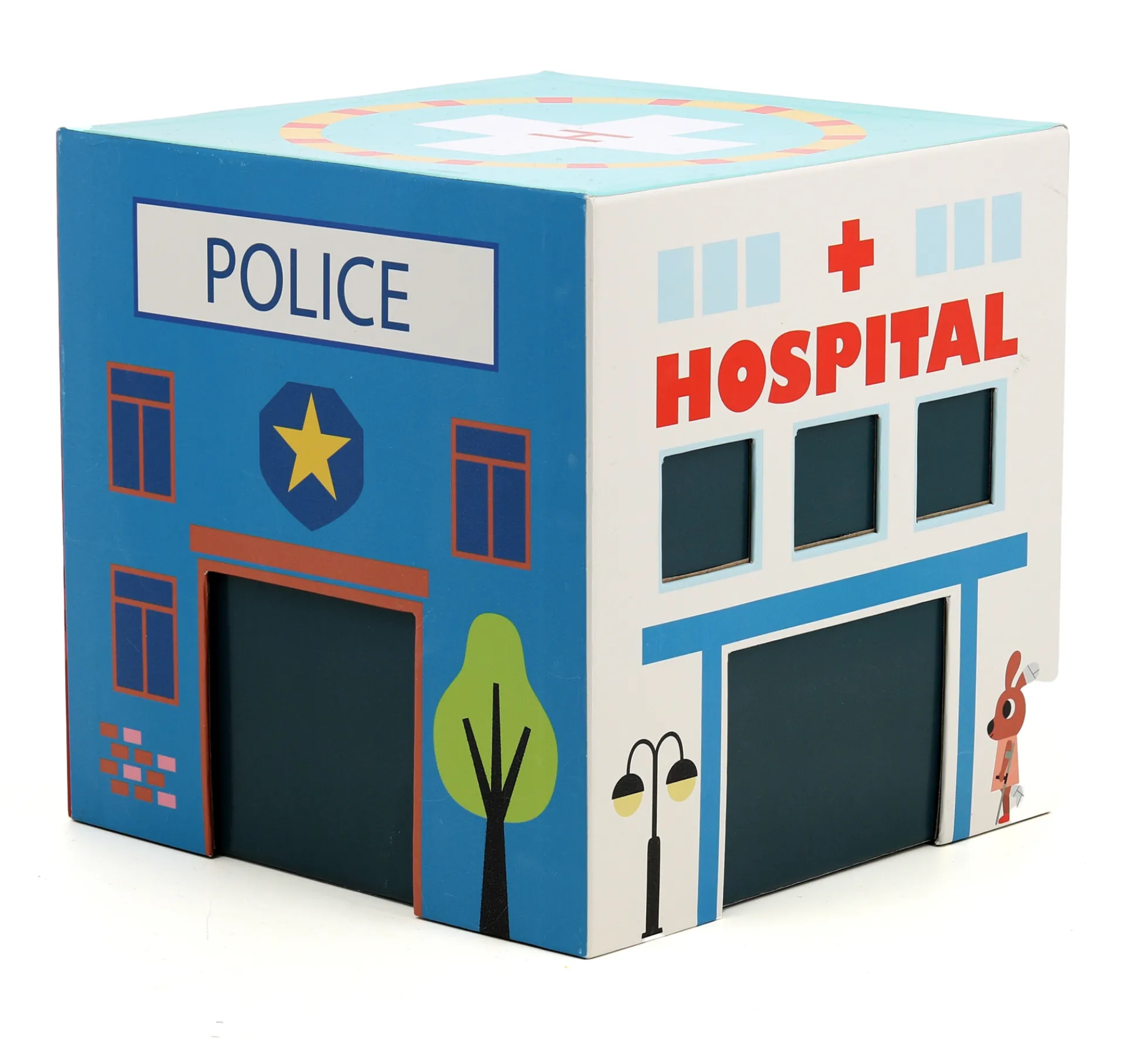 Cube pop'up les secours - Ingela P. Arrhenius