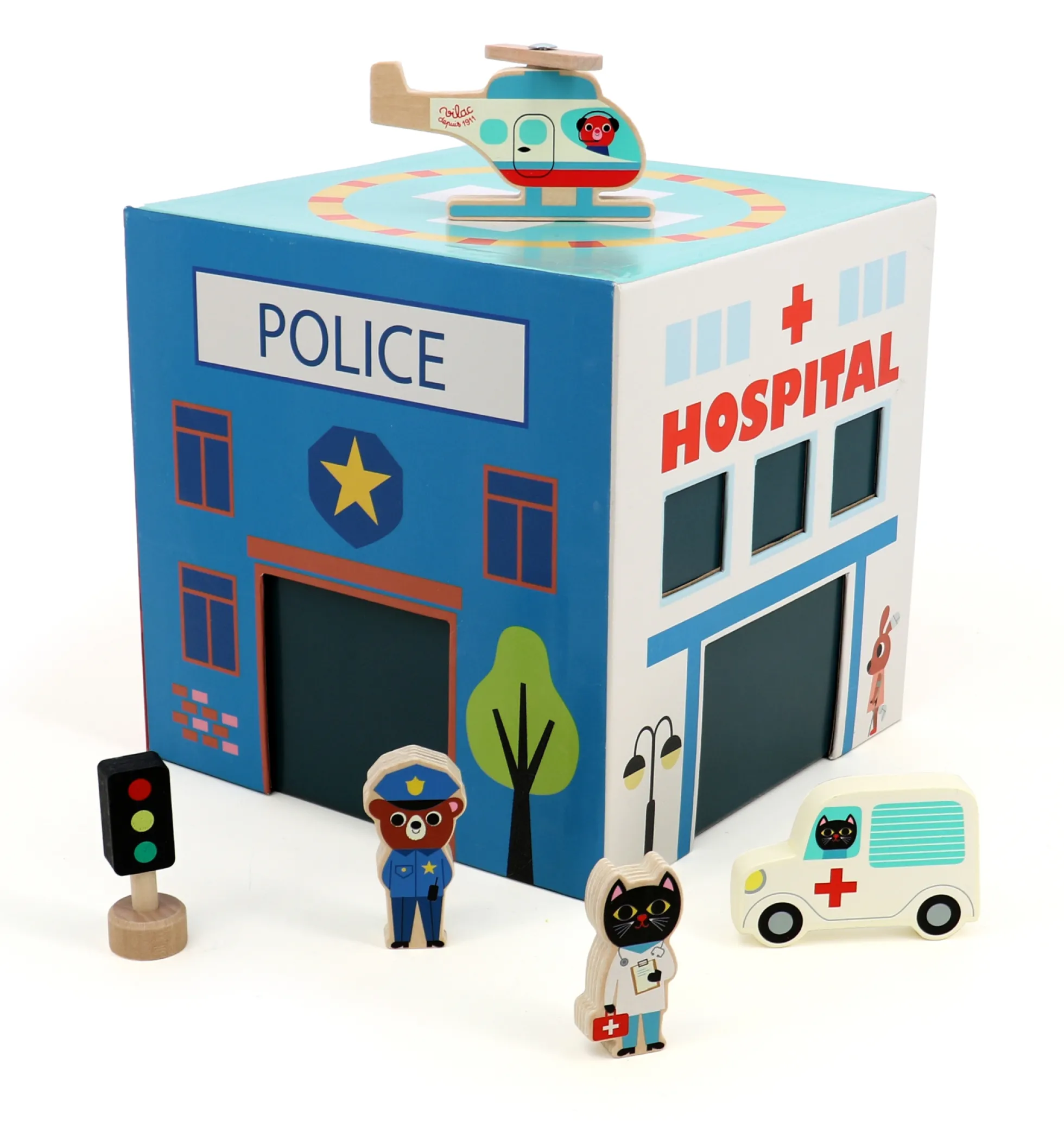 Cube pop'up les secours - Ingela P. Arrhenius