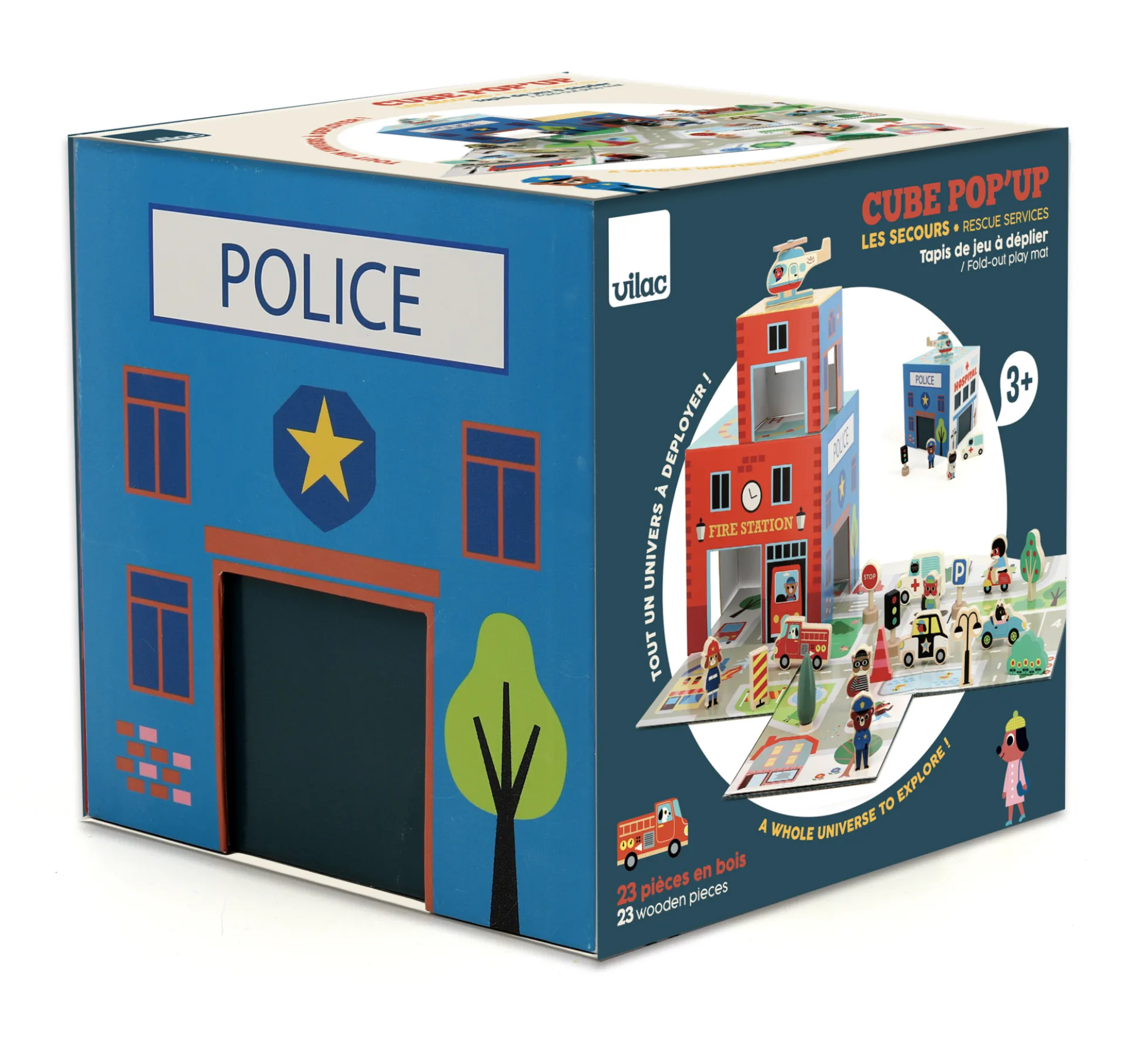 Cube pop'up les secours - Ingela P. Arrhenius