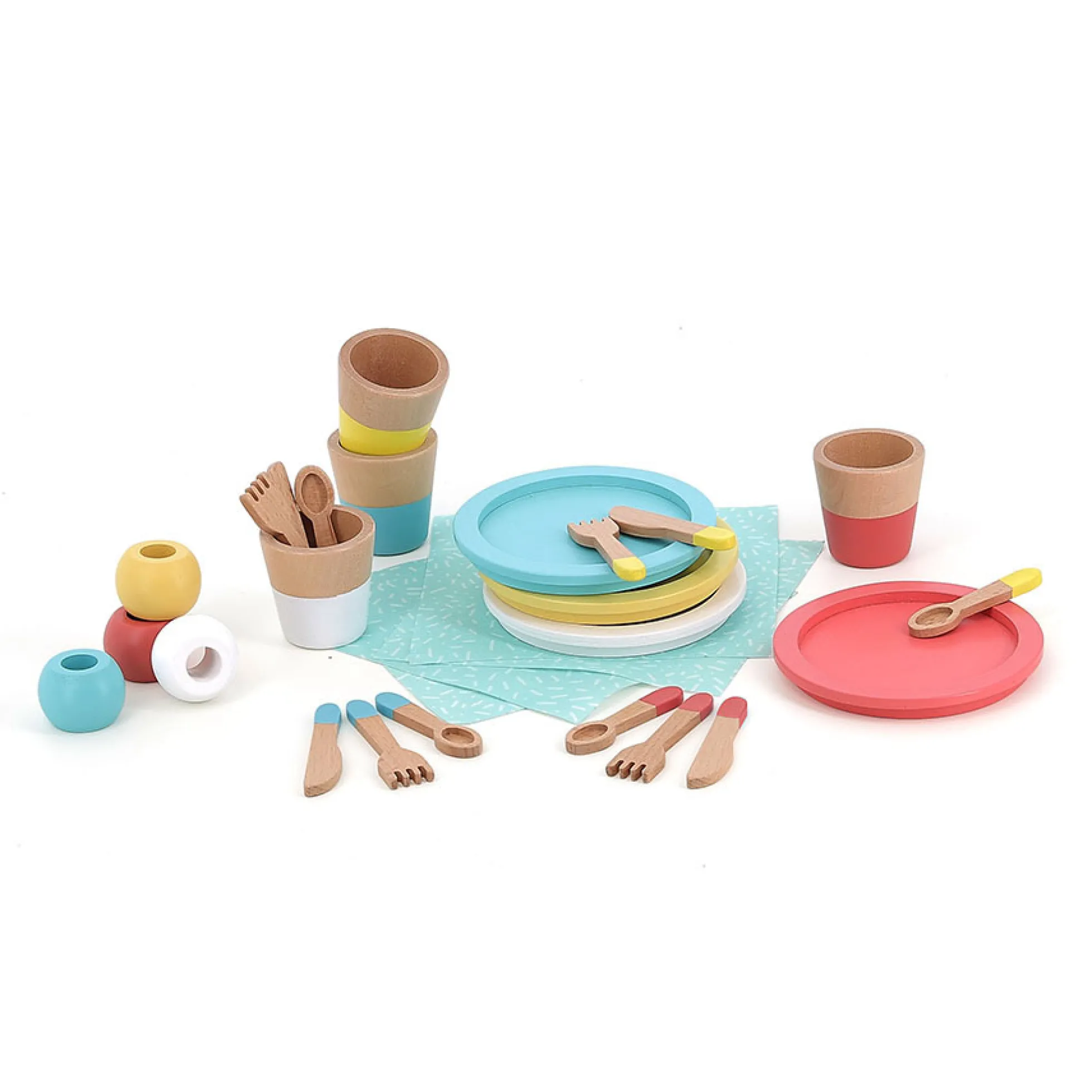 Dinette repas en bois