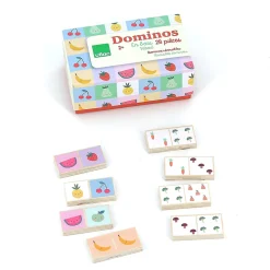 Dominos en bois, Fruits et légumes - Sarah Betz