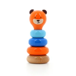 Empilable en bois Boizoos, Marcel l’ourson