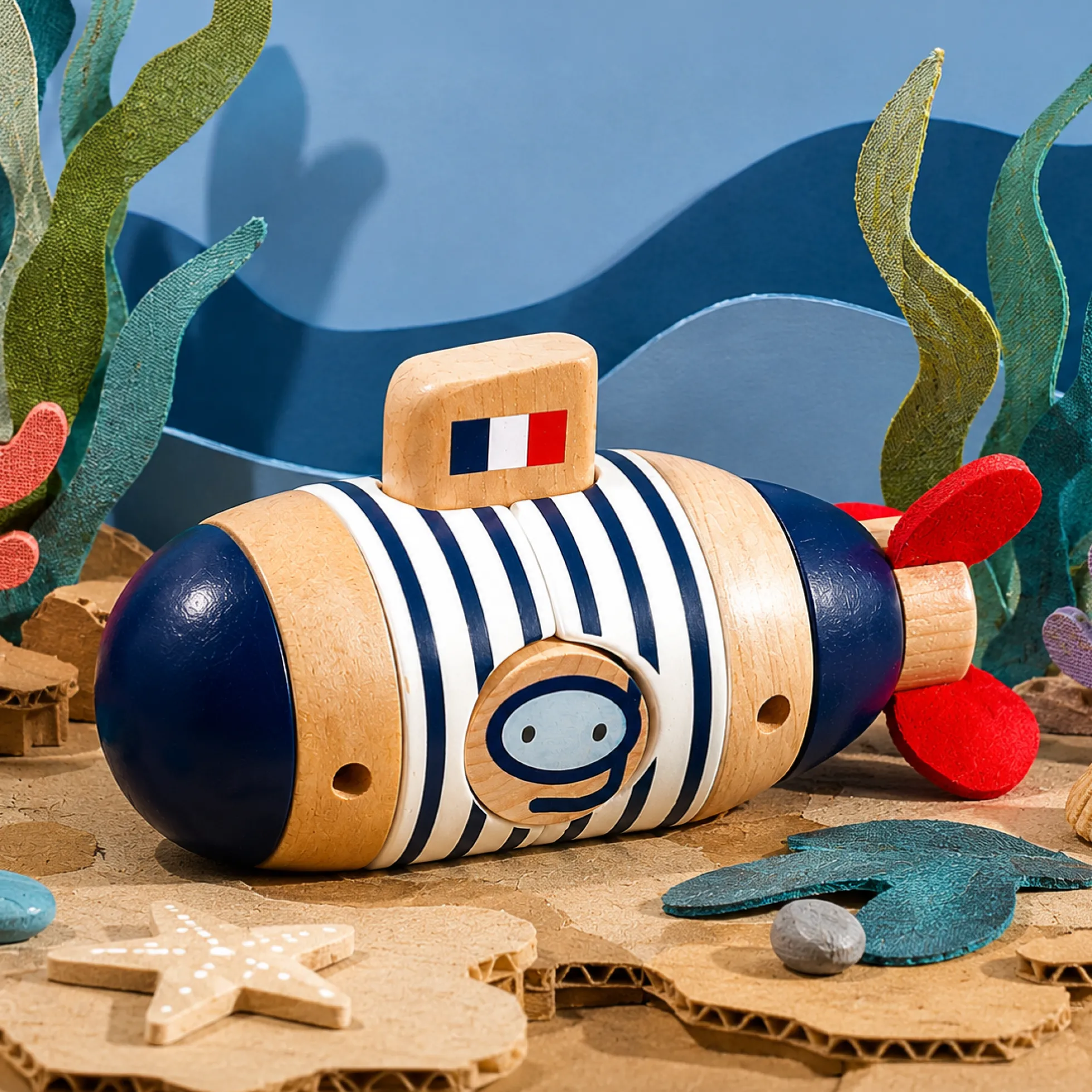 Empilable surprise sous-marin - Collection Marine nationale
