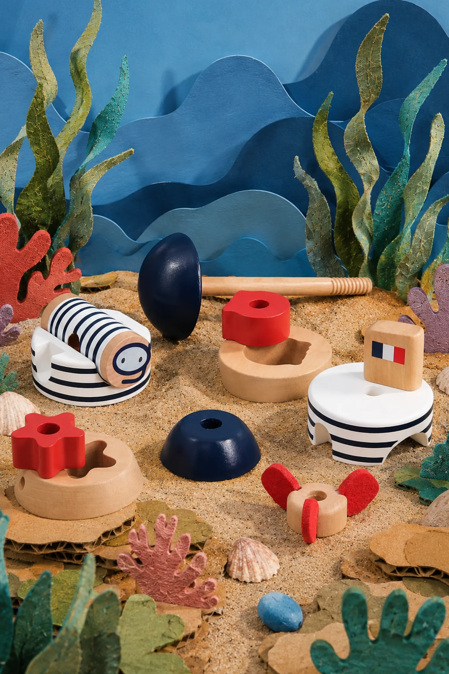 Empilable surprise sous-marin - Collection Marine nationale