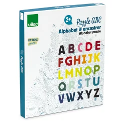 Encastrement en bois Alphabet, Sous la Canopée