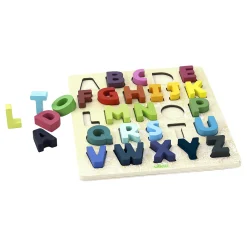 Encastrement en bois Alphabet, Sous la Canopée