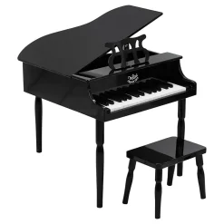 Grand piano à queue noir