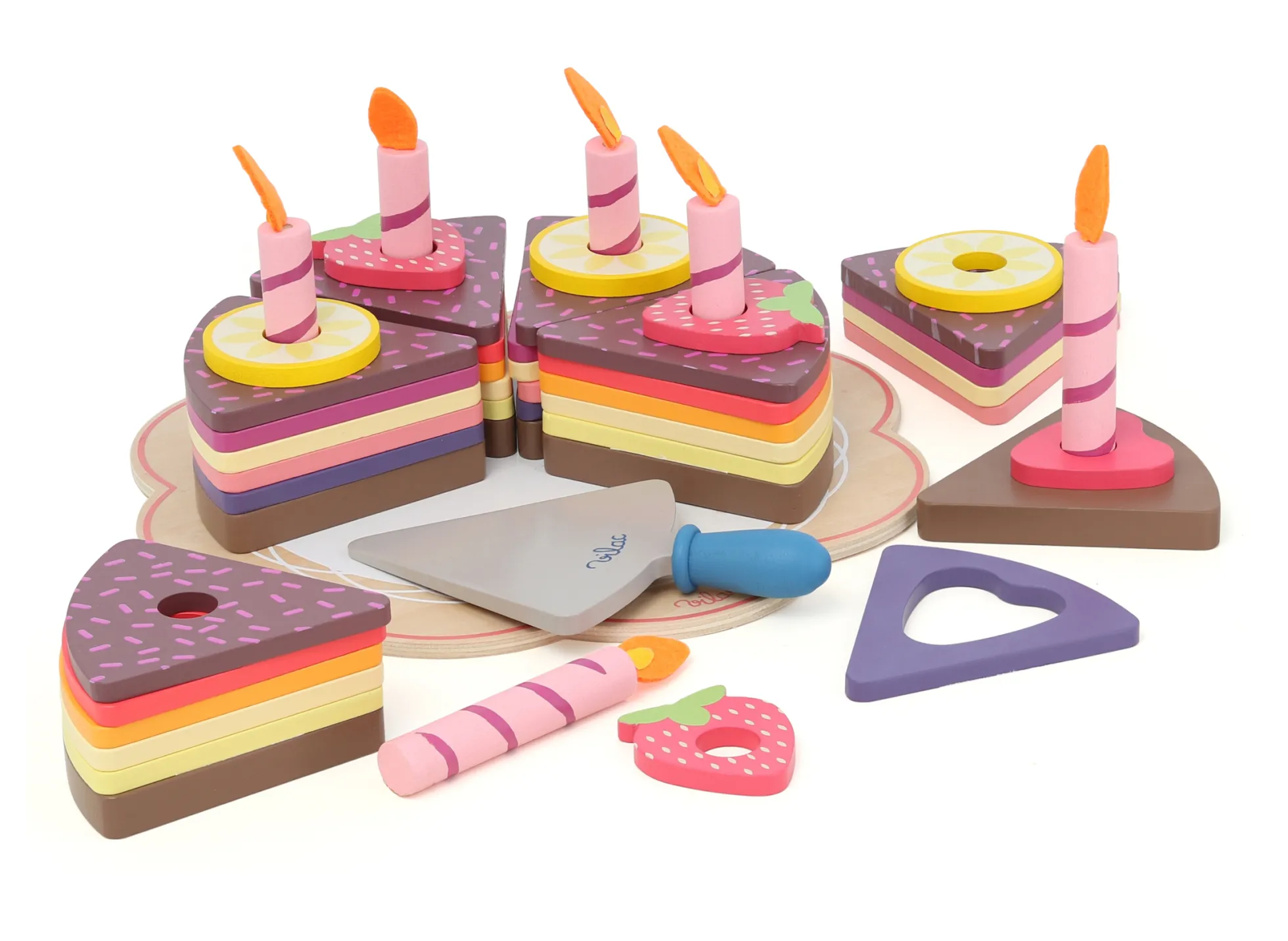 Gros gâteau d'anniversaire