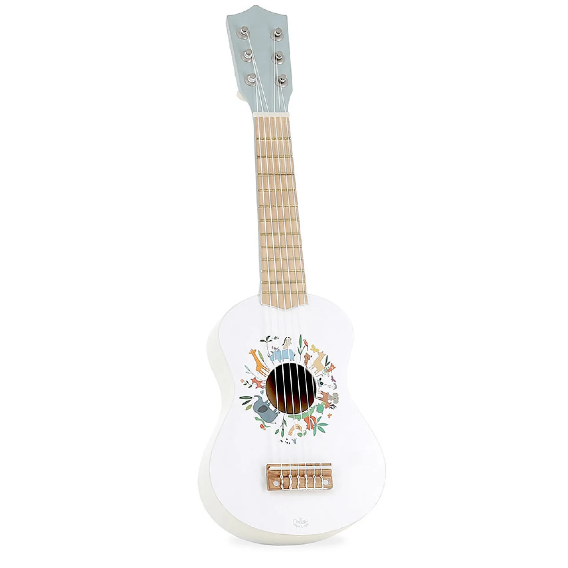 Guitare en bois, Les animaux du monde - Sarah Betz
