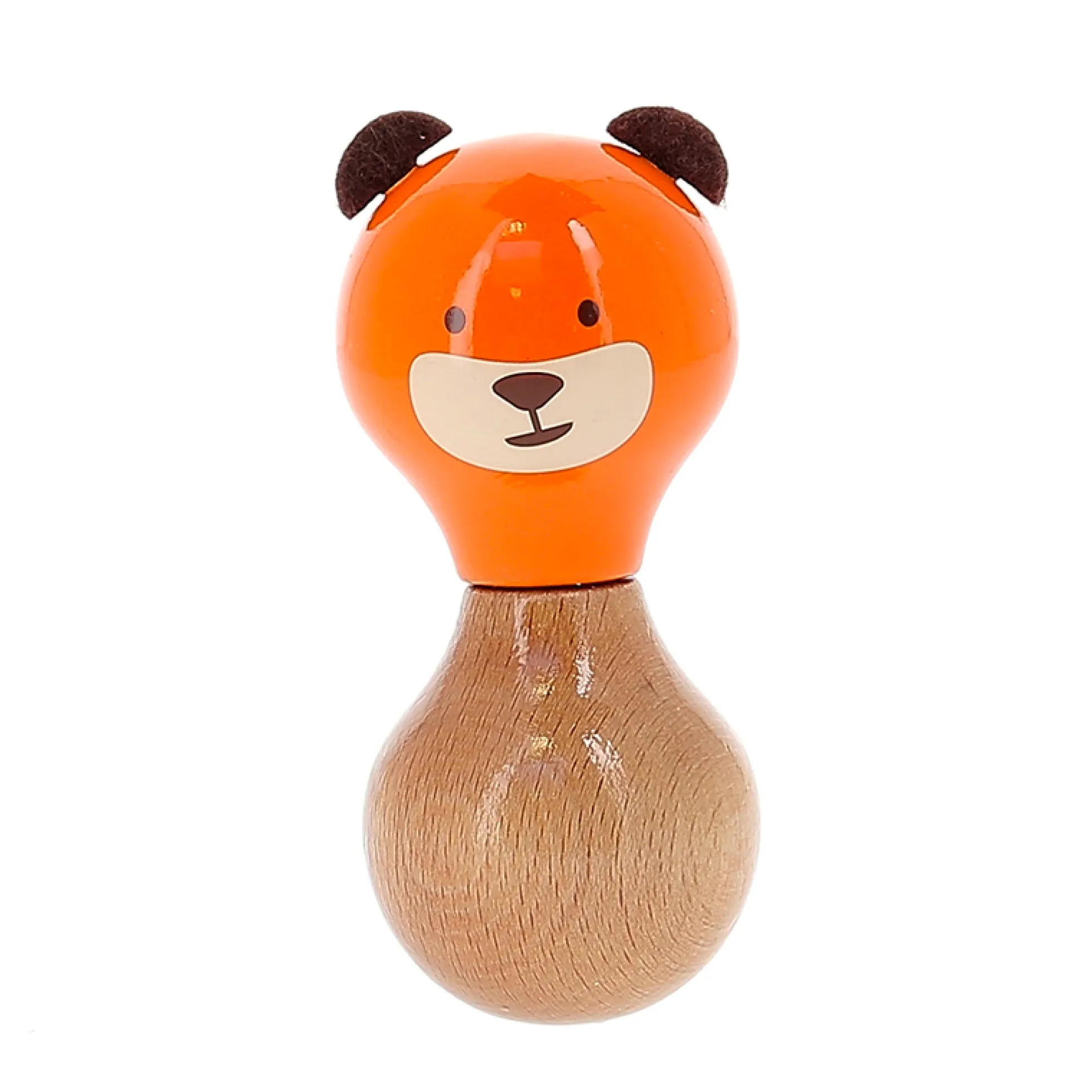 Hochet en bois Boizoos, Marcel l'ours