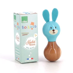 Hochet en bois Boizoos, Raoul le lapin