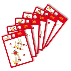 Jeu de construction en bois, coffret Batibloc