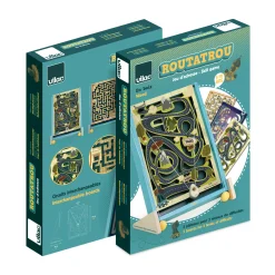 Jeu de labyrinthe à ficelles – 3 circuits interchangeables
