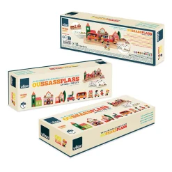 Jeu de logique en bois, Oussassplass La ville - Ingela P.Arrhenius
