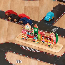 Jeu de logique en bois, Oussassplass La ville - Ingela P.Arrhenius