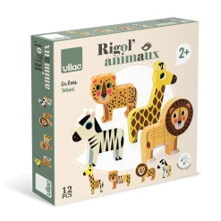 Jeu d’éveil, Rigol’animo de la savane - Ingela P.Arrhenius