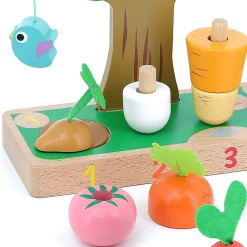 Jouet d’éveil, J'apprends à compter Les légumes