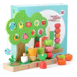 Jouet d’éveil, J'apprends à compter Les légumes