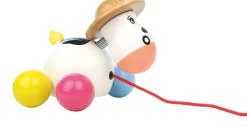 Jouet à tirer, Baby Rosy la vache