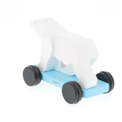 Jouet à tirer, Ours blanc