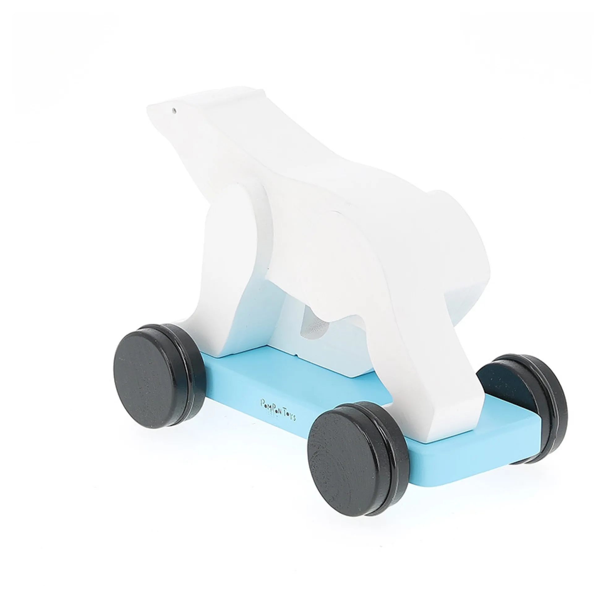 Jouet à tirer, Ours blanc