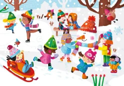 Livre puzzles en bois – Les 4 saisons