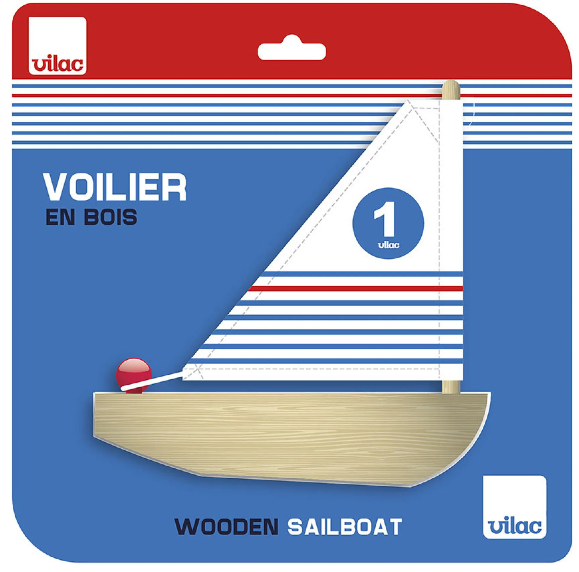Petit voilier de bain