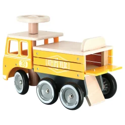 Porteur en bois, Camion de chantier