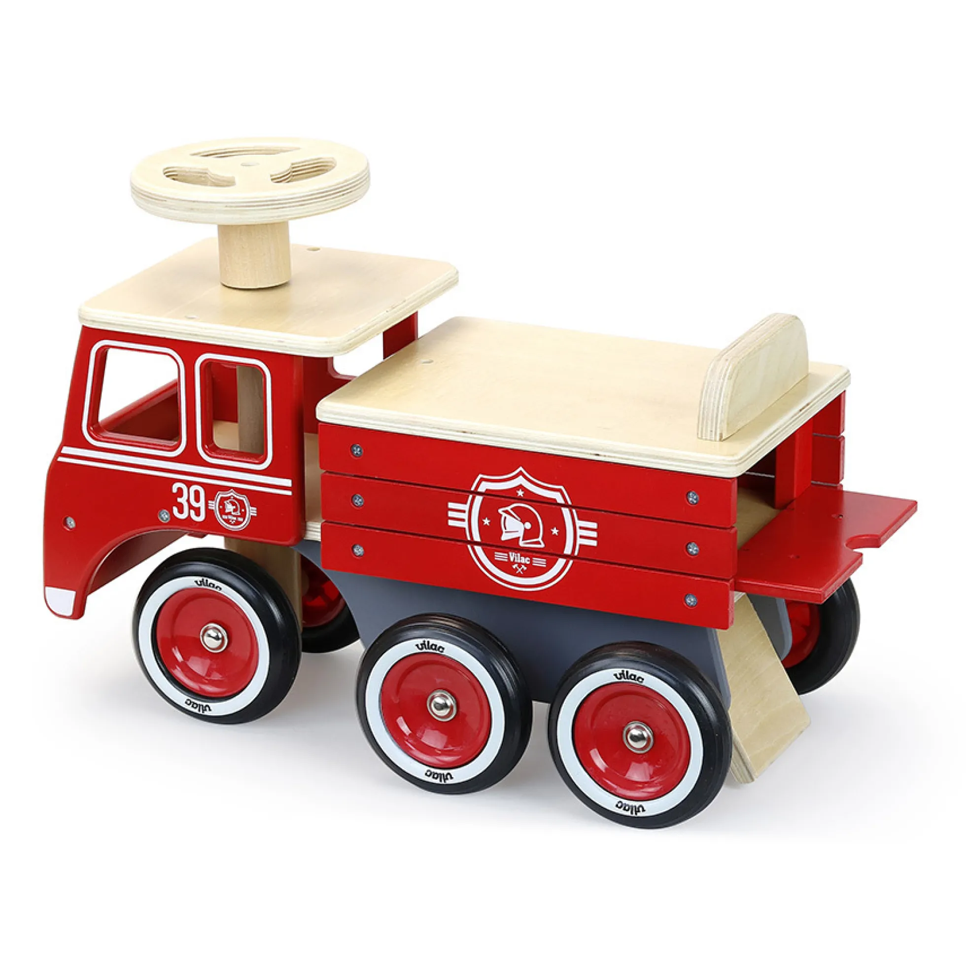 Porteur en bois, Camion de pompier