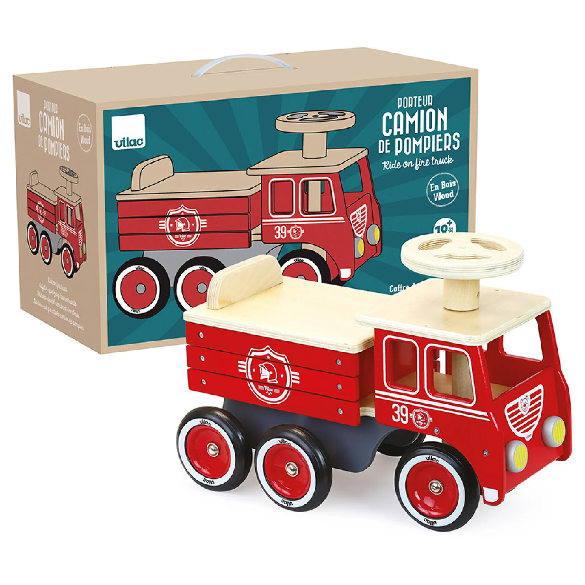 Porteur en bois, Camion de pompier