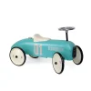 Porteur en métal, Vintage aqua