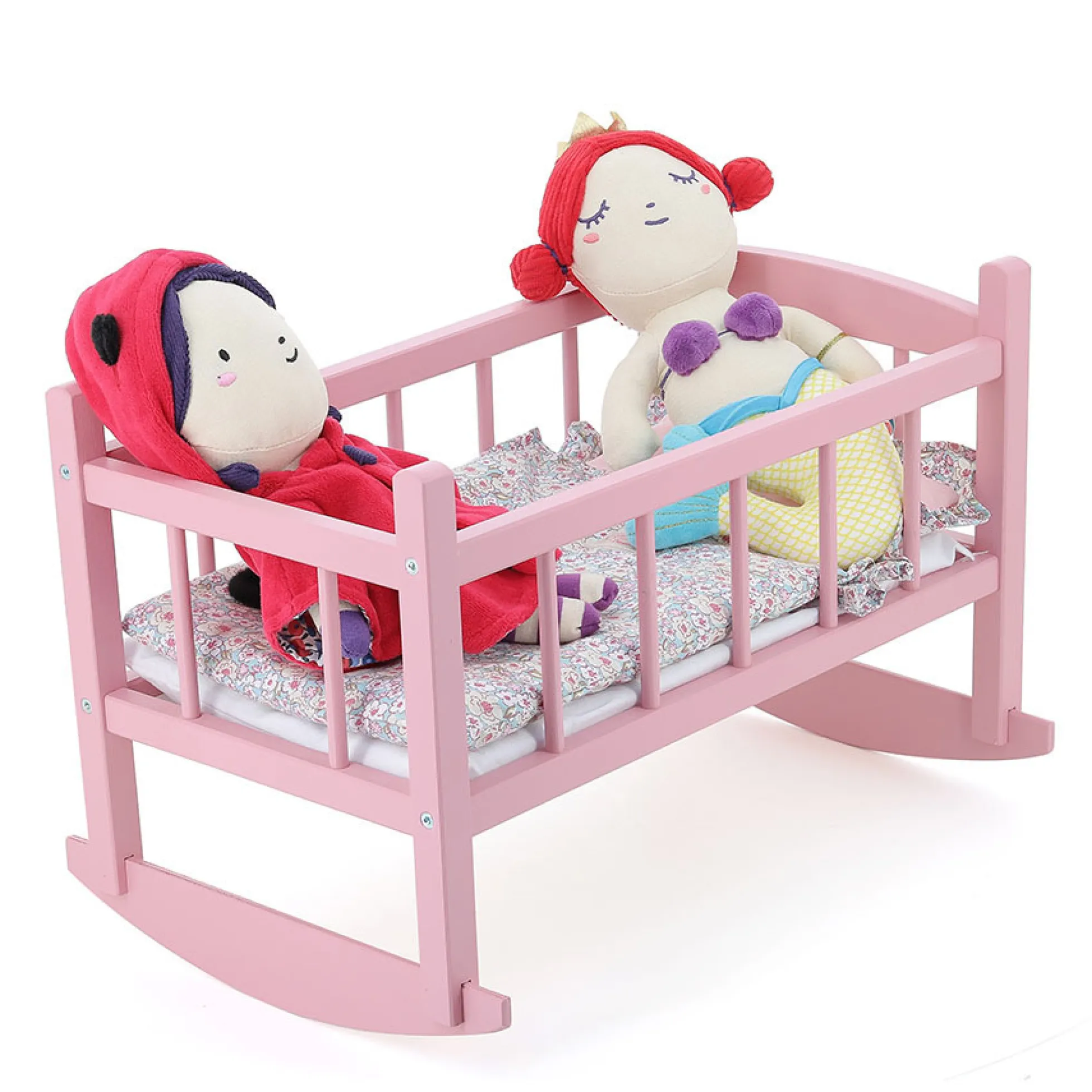 Poupée chiffon "La petite fille reine"
