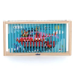 Puzzle 4 Dimensions en bois, Les transports - Ingela P.Arrhenius