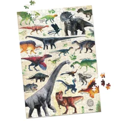 Puzzle dinosaures 500 pièces - Muséum national d'Histoire naturelle