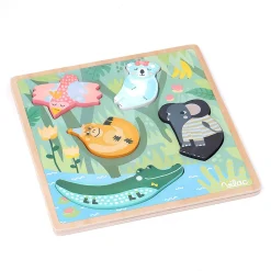 Puzzle tactile, Jungle - Michelle Carlslund
