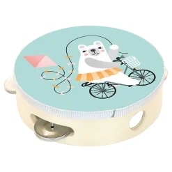 Set de percussions en bois, Ours blanc - Michelle Carlslund