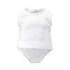 Slip & Tee-Shirt blanc pour poupée de 36 à 40 cm